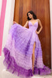 Nox Anabel C1420 - Vestido de fiesta Ombre con volantes