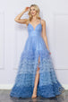 Nox Anabel C1420 - Vestido de fiesta Ombre con volantes