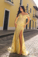 Vestido de encaje floral con hombros descubiertos de Nox Anabel C1455