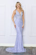 Vestido de novia sin mangas bordado de Nox Anabel G1353