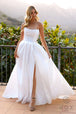 Vestido de novia sin tirantes de Nox Anabel JE988