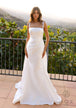 Vestido de novia sin mangas de Nox Anabel JE993