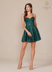 Nox Anabel A843 - Vestido de cóctel sin tirantes de lentejuelas