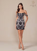 Nox Anabel Q839 - Vestido de cóctel con hombros descubiertos