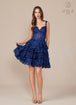 Nox Anabel R880 - Vestido de cóctel sin mangas bordado