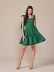 Nox Anabel T869 - Vestido de cóctel con lazo y escote corazón