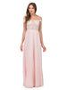 Vestido de fiesta con hombros descubiertos bordados Dancing Queen 2273