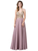 Vestido de gasa con incrustaciones de joyas en el cuerpo Dancing Queen 2494