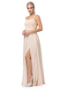 Vestido de Encaje Bordado con Cuentas y Cuello Cuadrado Dancing Queen 2789