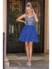 Cuello en V sin mangas vestido de regreso a casa Dancing Queen 3222