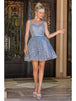 Cuello en V sin mangas vestido de regreso a casa Dancing Queen 3222