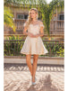 Vestido de Cóctel de Purpurina Dancing Queen 3254