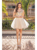Vestido de Cóctel de Lentejuelas Adornado en Línea A Dancing Queen 3266