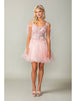 Vestido corto de Dancing Queen 3365