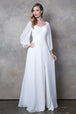 Vestido blanco EVA 3452