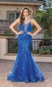 Vestido largo sirena sin mangas Dancing Queen 4250