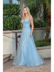 Vestido largo floral sin mangas Dancing Queen 4276