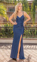 Vestido de fiesta con espalda de encaje Dancing Queen 4283
