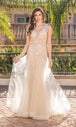 Vestido de fiesta con escote en V Dancing Queen 4311