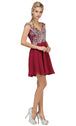 Vestido de fiesta cuello en V Dancing Queen 9160