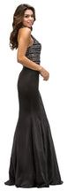 Vestido de noche de lentejuelas brillantes estilo halter Dancing Queen 9355