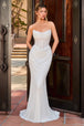 Vestido Blanco de Ladivine CD396W