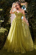 Andrea & Leo A1237 - Vestido de novia floral sin hombros