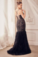 Andrea & Leo A1299 - Vestido de noche con adornos de volantes