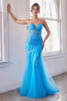 Ladivine CB139 - Vestido de noche de lentejuelas brillantes