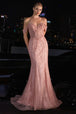 Ladivine CC341 - Vestido de Noche Off-Shoulder con Corsé