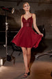 Ladivine CD0226 - Vestido de cóctel línea A a medio muslo