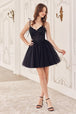 Ladivine CD0236 - Vestido de cóctel con tirante de lazo