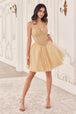 Ladivine CD0236 - Vestido de cóctel con tirante de lazo