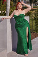 Vestido corsé de brillo sexy Ladivine CD254C
