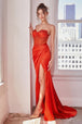 Ladivine CD295 - Vestido de fiesta corazón con cuentas florales