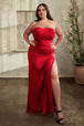 Ladivine CD326C - Vestido de fiesta con corpiño sin tirantes