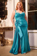 Ladivine CD349C - Vestido de fiesta sin mangas con escote corazón y pedrería