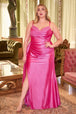 Ladivine CD349C - Vestido de fiesta sin mangas con escote corazón y pedrería