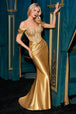 Vestido Largo con Corset y Cordones para Prom - Ladivine CD729