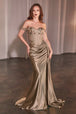 Ladivine CD803 - Vestido de novia con apliques de lentejuelas