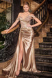 Ladivine CDS532 - Vestido de Noche con Hombros Descubiertos