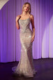 Vestido entallado sin mangas con pedrería de Ladivine CM371