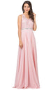 Vestido de fiesta de encaje con escote en V y espalda abierta Dancing Queen 2332