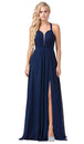 Vestido corto sin mangas con tirantes cruzados y fruncidos Dancing Queen 2541