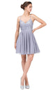 Vestido de Encaje Bordado con Apliques de Cuentas Dancing Queen 3088