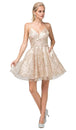 Vestido sin mangas con motivos brillantes Dancing Queen 3154