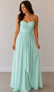 Vestidos de Damas - Drapeado M411