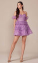 Vestido Corto de Nox Anabel Y860