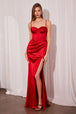 Vestido Prom Largo con Escote Corazón - Ladivine T608