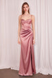 Vestido Prom Largo con Escote Corazón - Ladivine T608